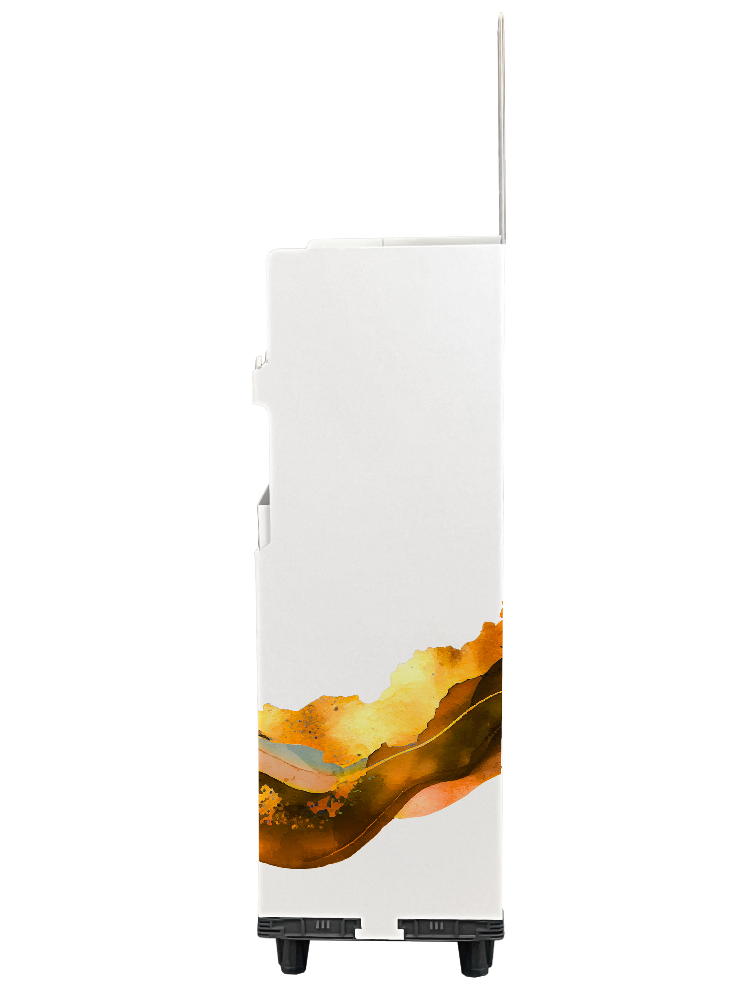 OK! / 1/4-Chepdisplay mit 2 integrierten Lagen, bis zu 20 kg Warengewicht je Lage.