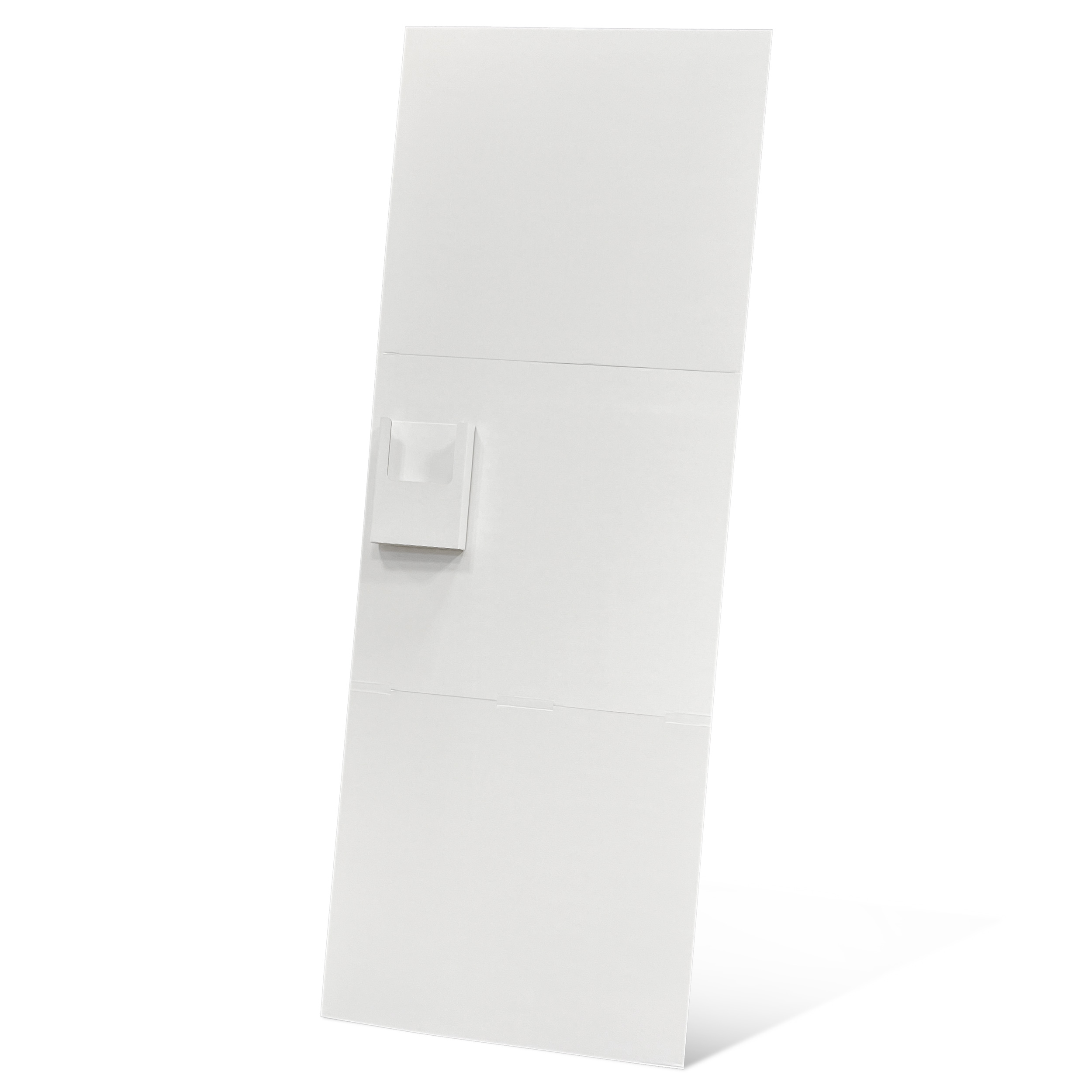 Standee Rechteckig 620 x 1710 mm Hochformat mit Dispenser