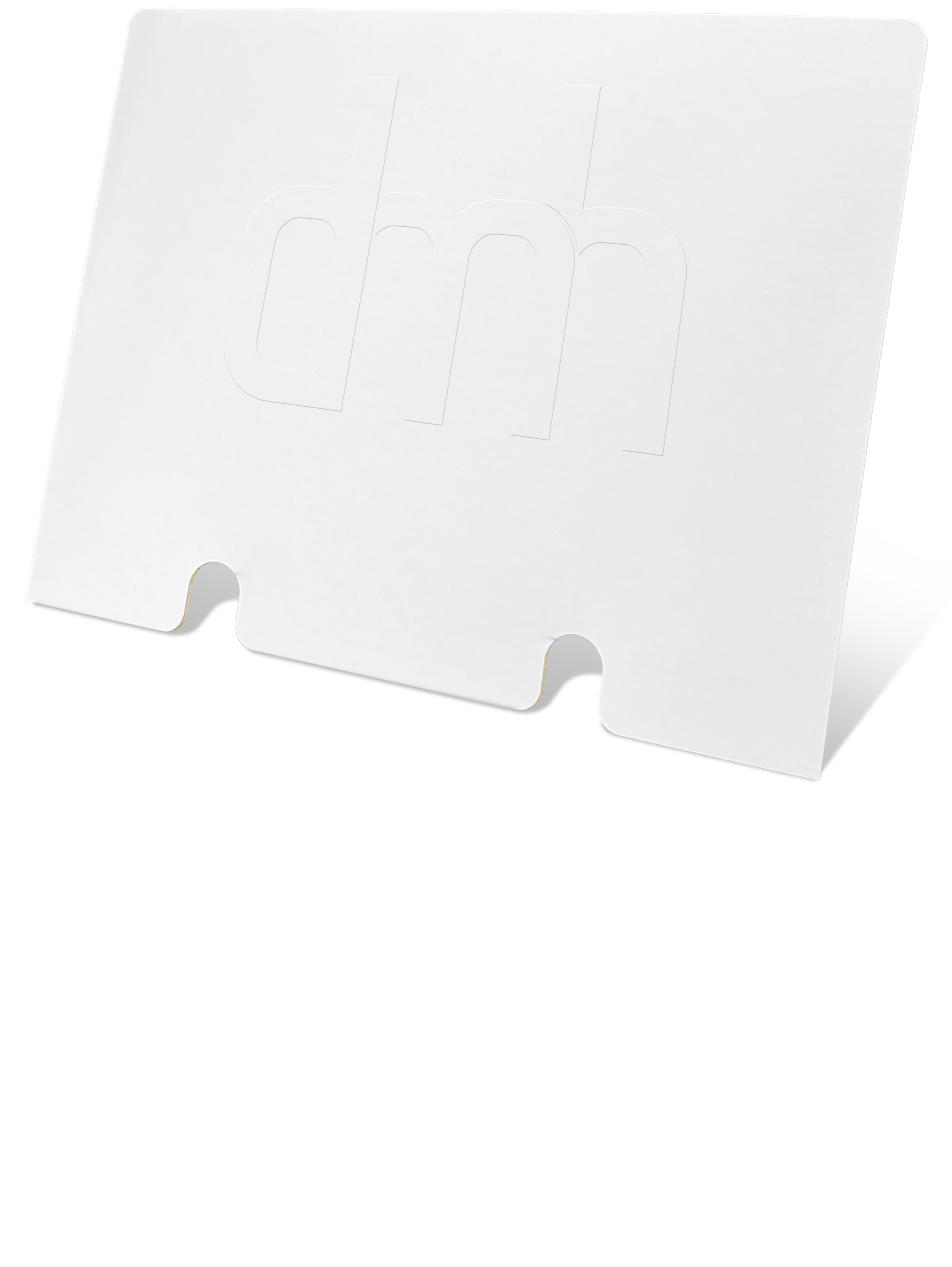 Bodensteller mit 3 Lagen und Topschild. Für Warengewichte von bis zu 7 KG je Lage.