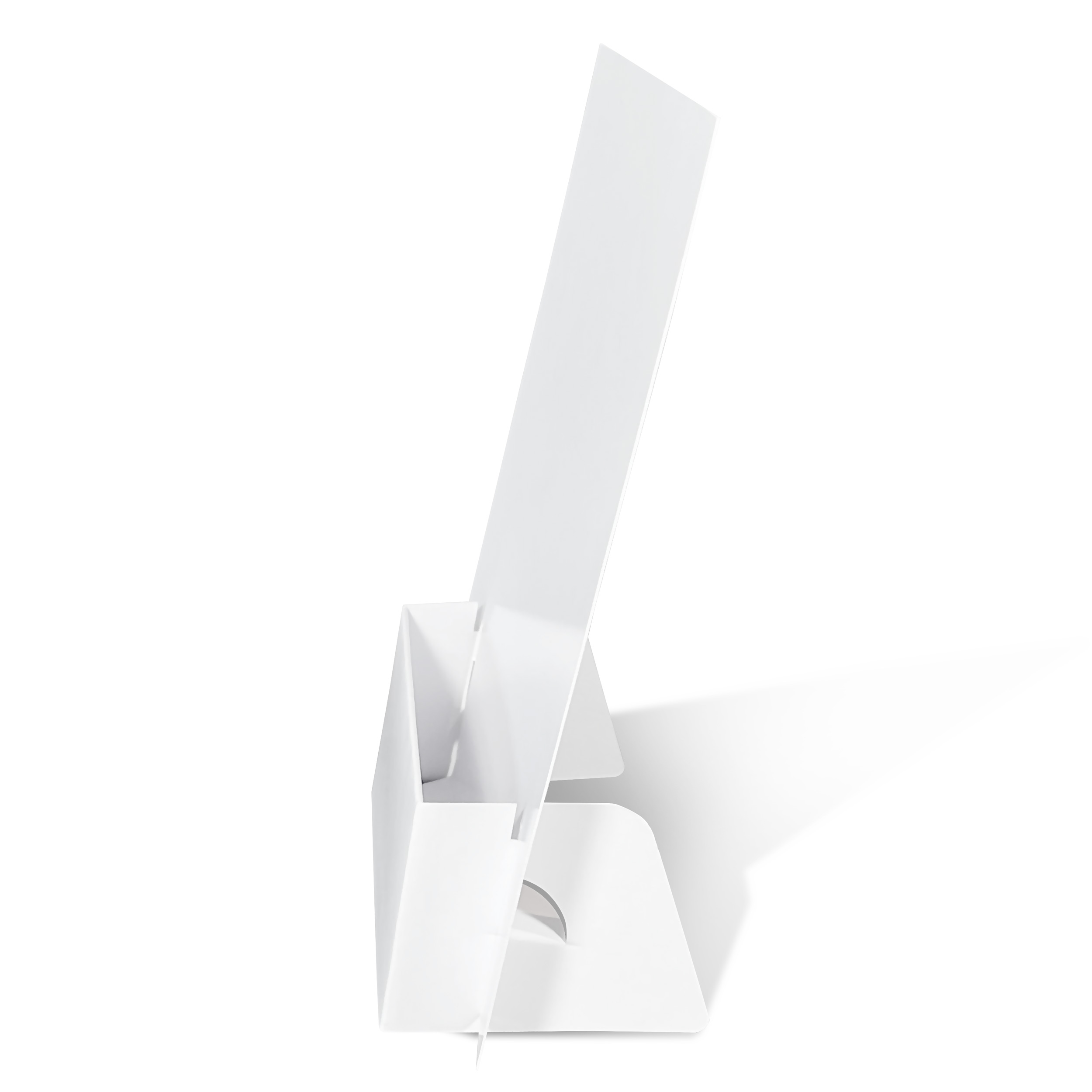 Dispenser mit Rückwand für Karten im Din A6 Format