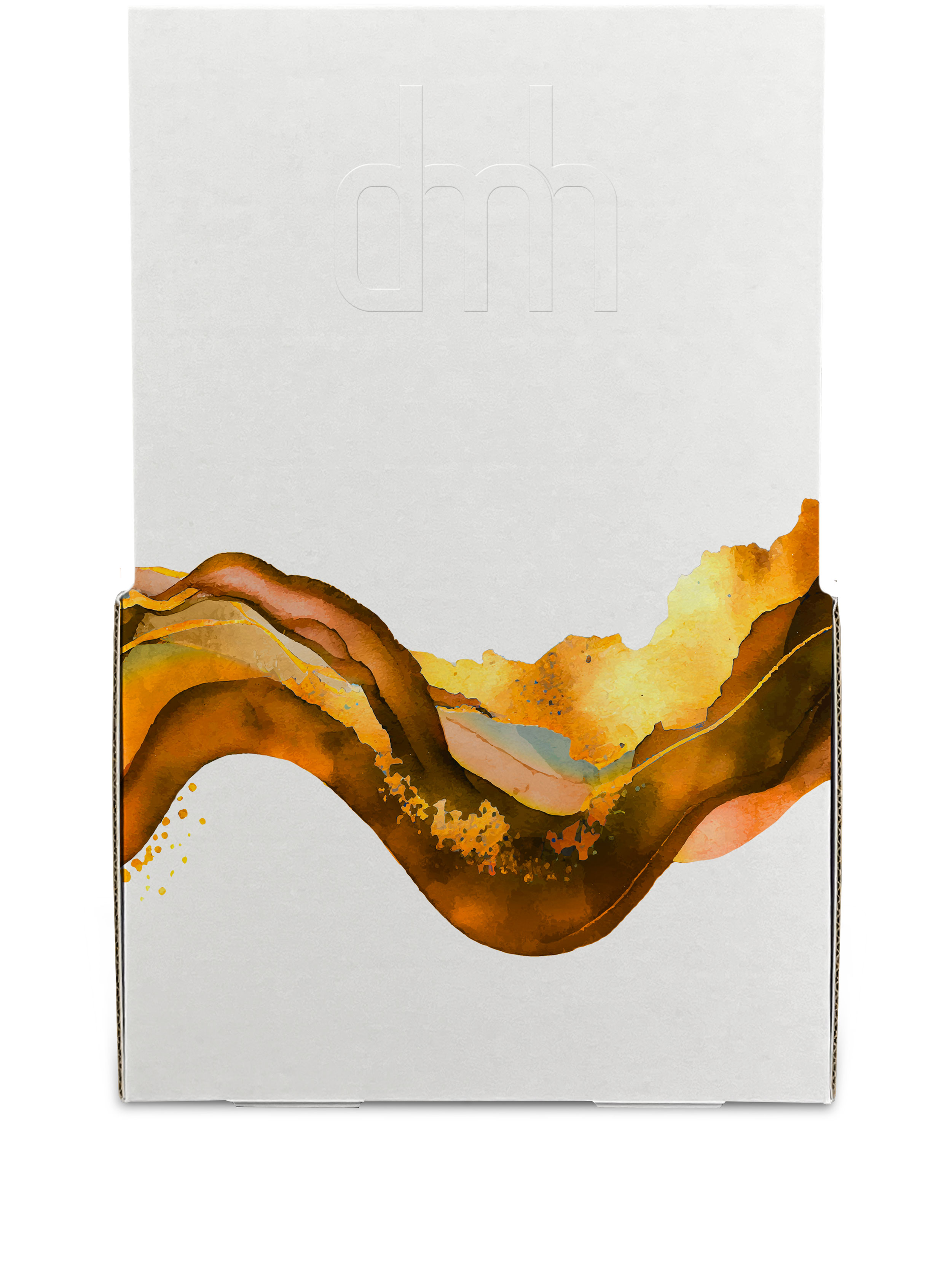 Thekensteller mit Rückwandplakat