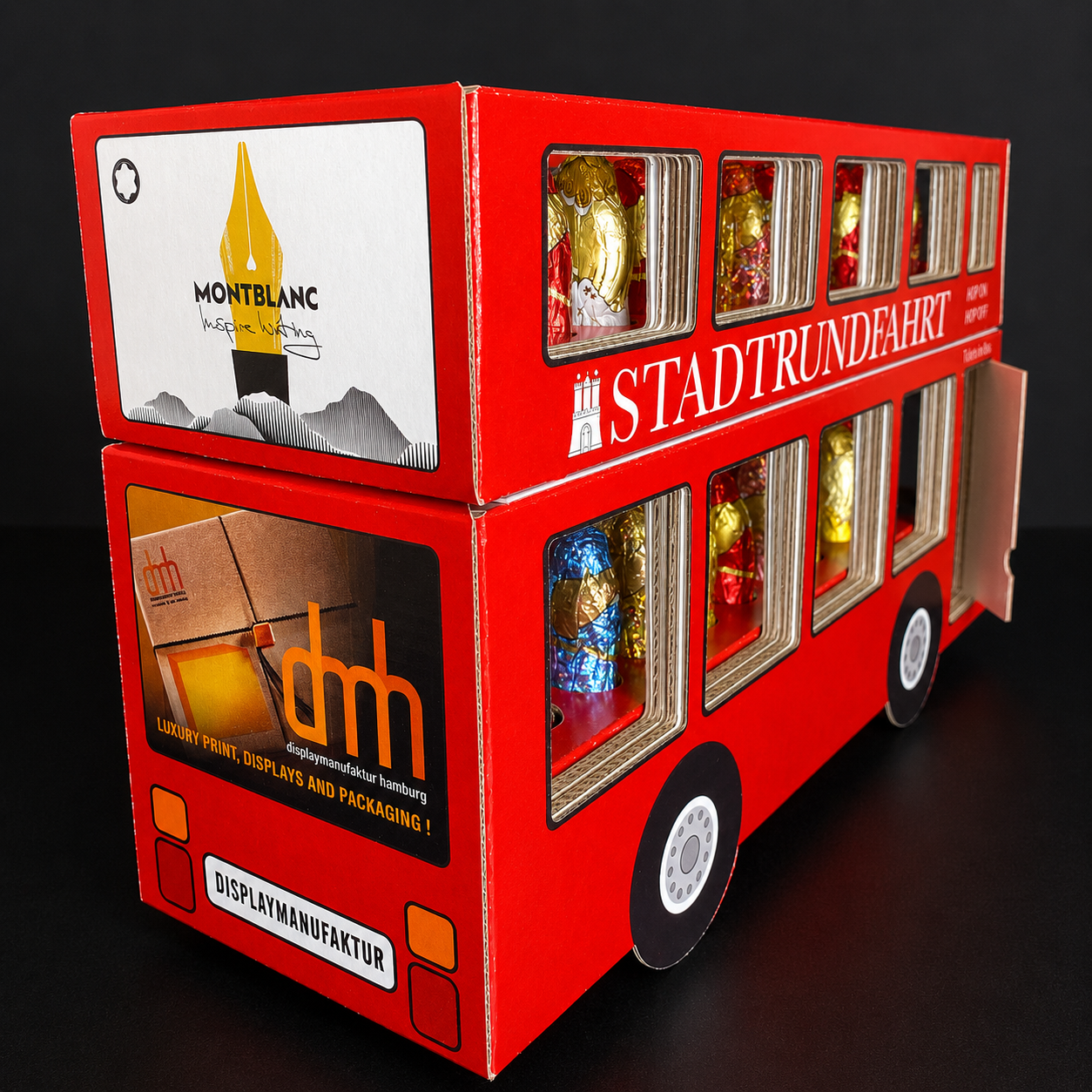 Mailing,Montblanc Adventskalender Weihnachtsbus