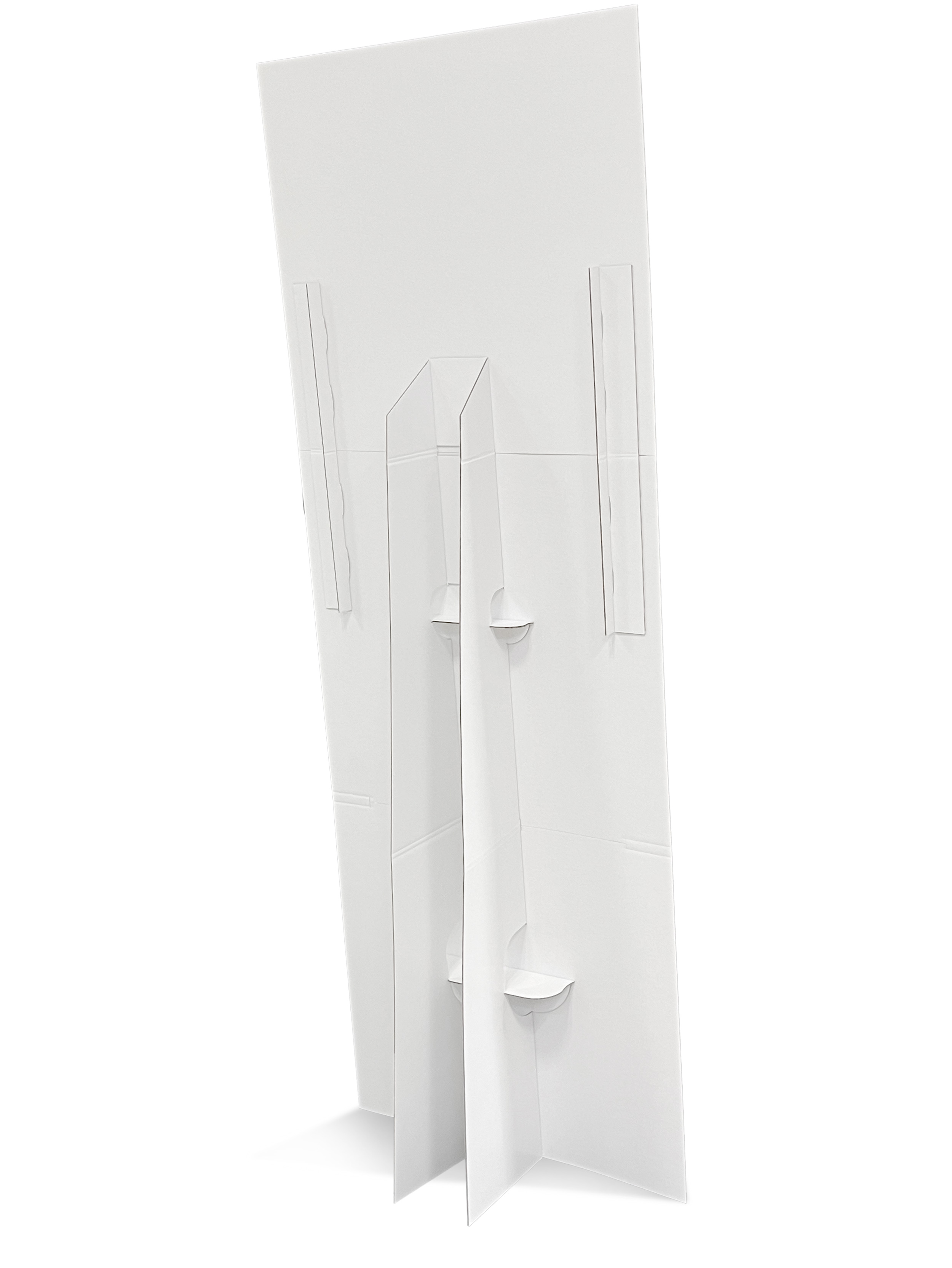 Standee Rechteckig 750 x 1755 mm mit optionalem Dispenser_24-0394