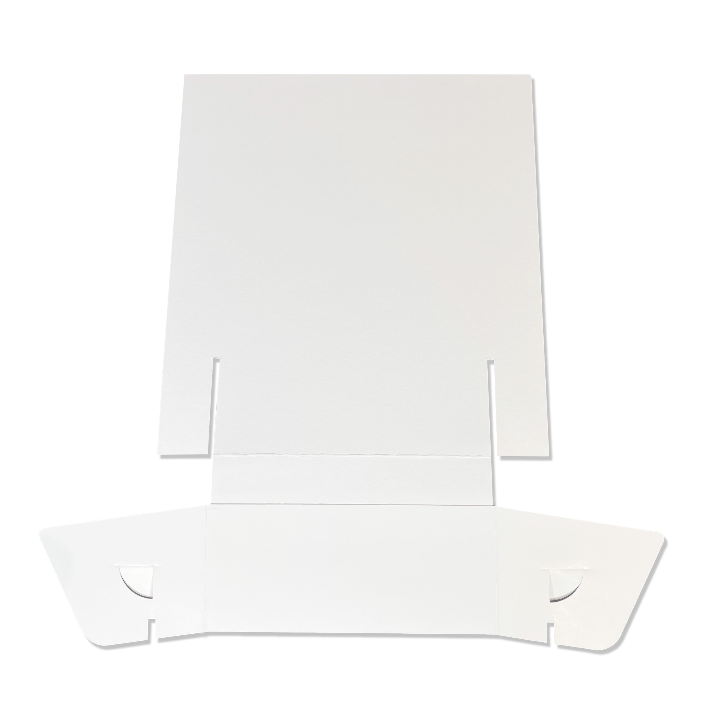 Dispenser mit Rückwand für Karten im Din A6 Format