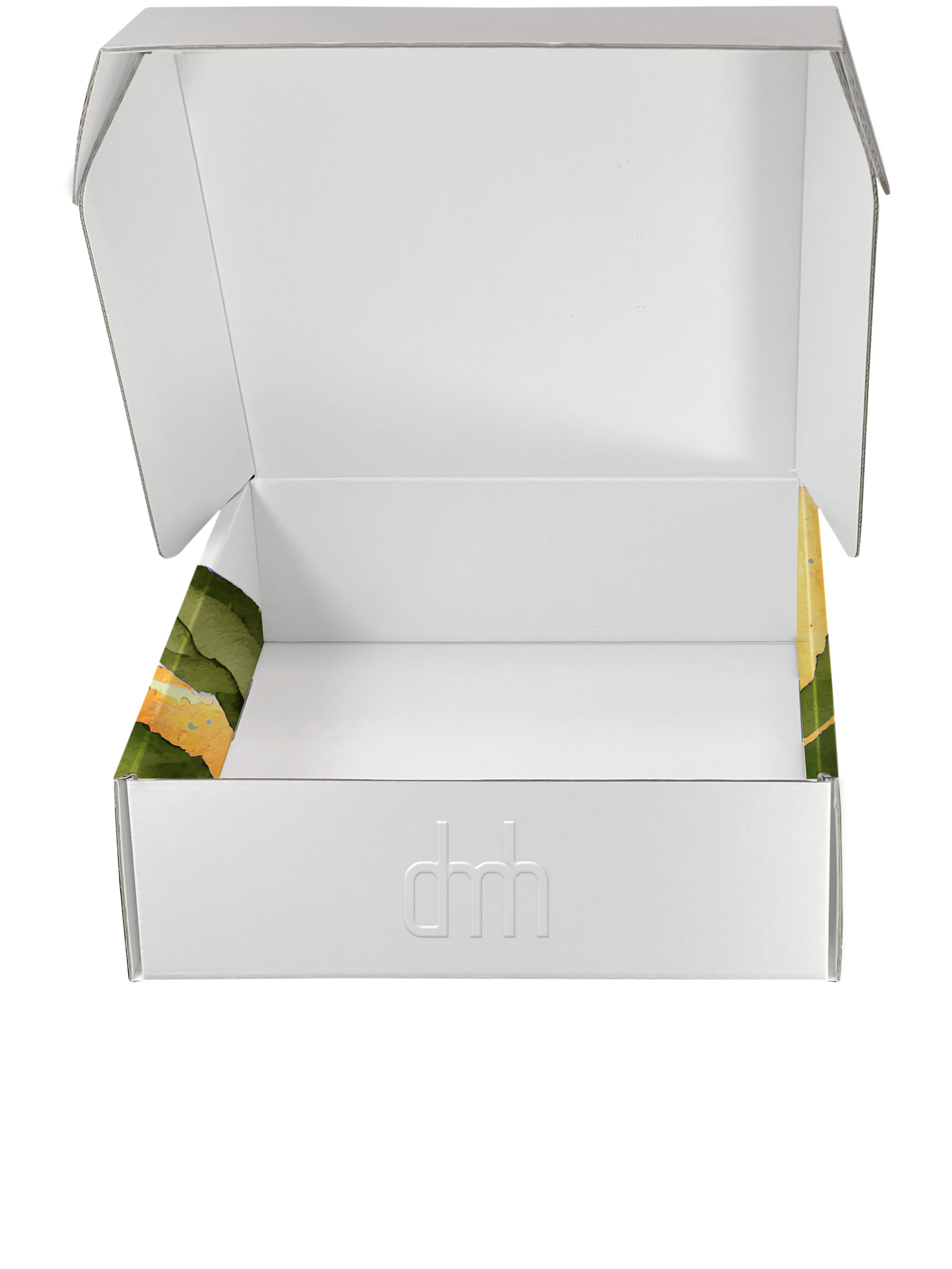 Versandverpackung einseitig 4/0-farbig bedruckt