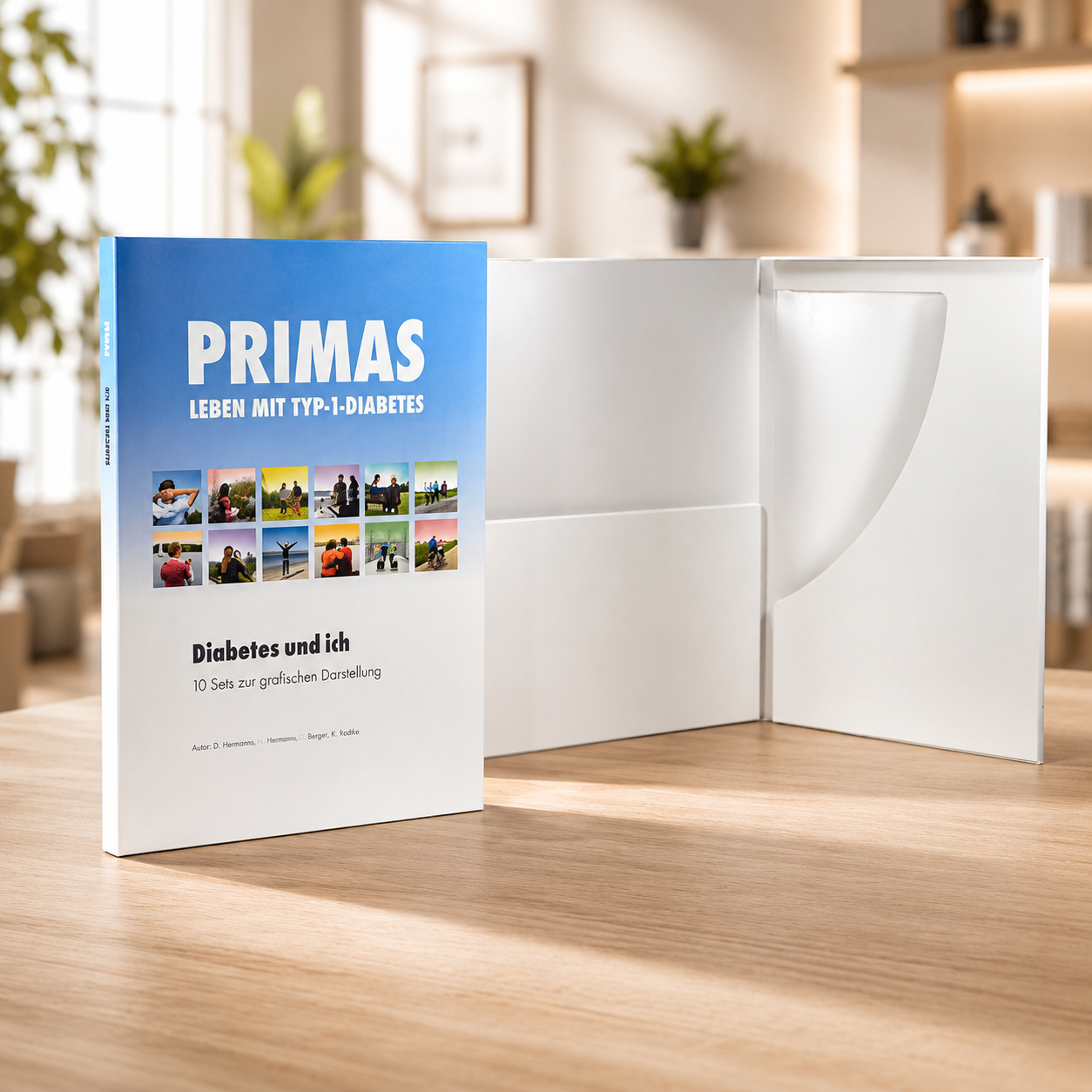 PRIMAS Präsentationsmappe für Diabetes Informationsmaterial